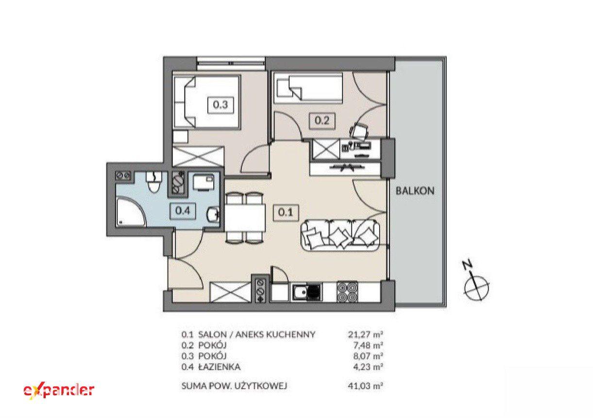 3 pokoje - duży balkon - 5 minut pieszo do UAM Morasko - zdjęcie 10