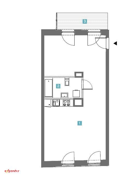 Lokal usługowy Premium z tarasem | Nad wodą | Śródmieście Gdańska - zdjęcie 6