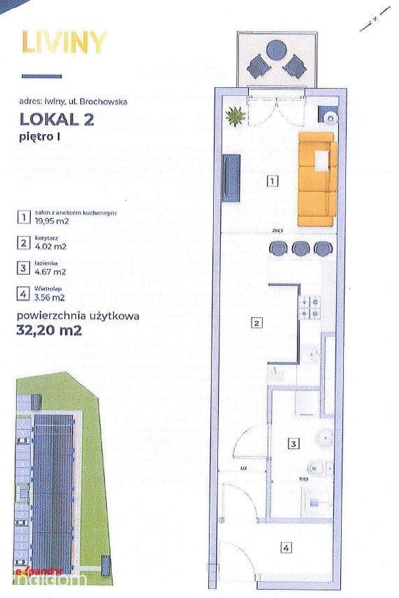 9km od Wrocławskiego Rynku | Super cena | 2 pok | ponad 46m2 - zdjęcie 8