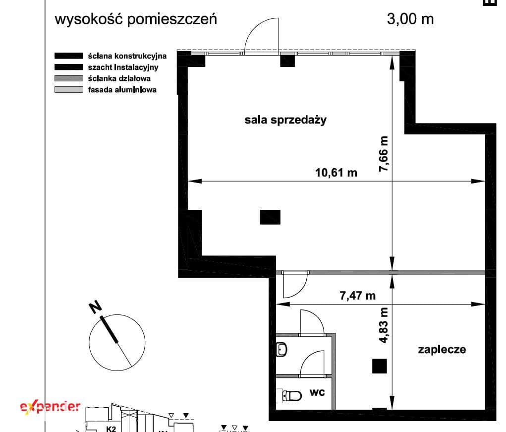 Lokal usługowy 105,65 m2 parter ul. Legnicka - zdjęcie 5
