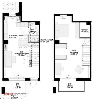 2w1 |64,36 m²| Wyspa SOBIESZEWSKA|Gdańsk|Nowa cena-30% - zdjęcie 4
