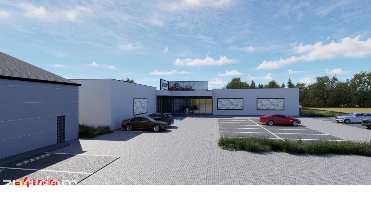 Działka inwestycyjna handlowo-usługowa przy granicy Lubieszyn WZ na 1250 m² PU