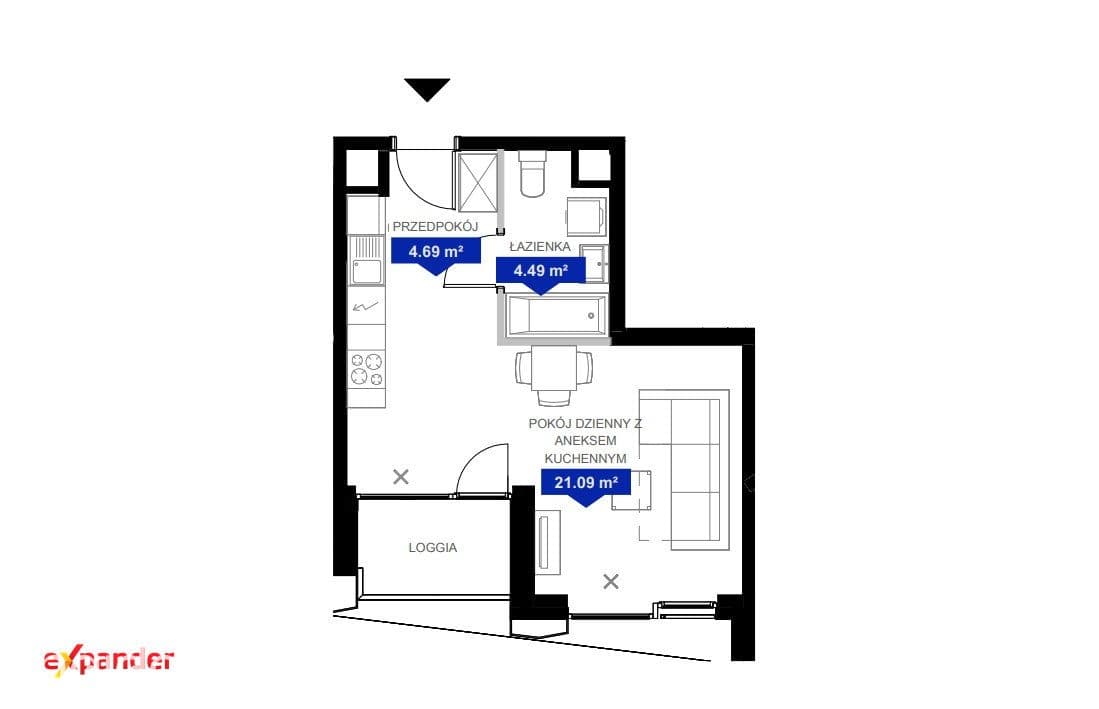 Centrum | 5 min Stary Rynek | Loggia | Odbiór 2026 - zdjęcie 11