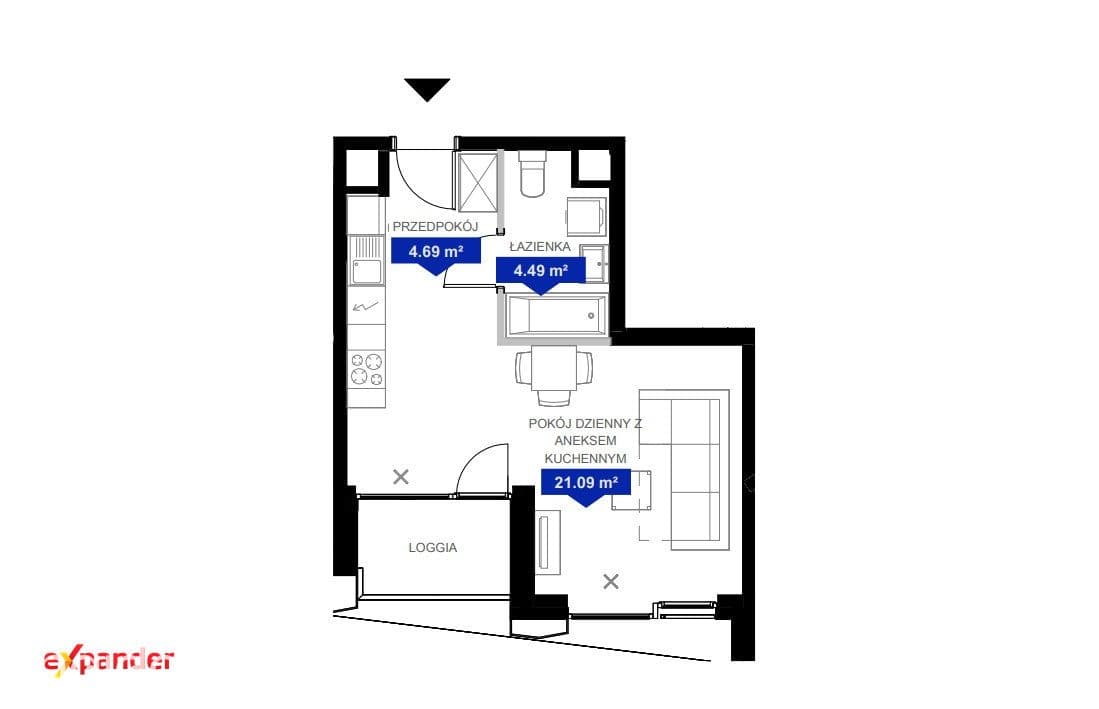 Centrum | 5 min Stary Rynek | Loggia | Odbiór 2026 - zdjęcie 3