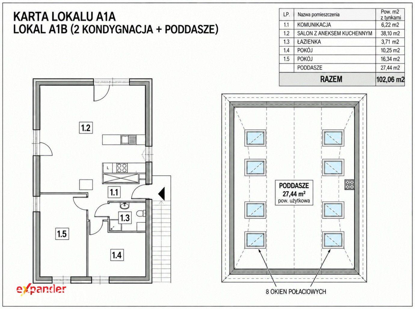 Dom piętrowy z ogrodem-zielenią 110 mkw|0% prowizji | GOTOWY - zdjęcie 15