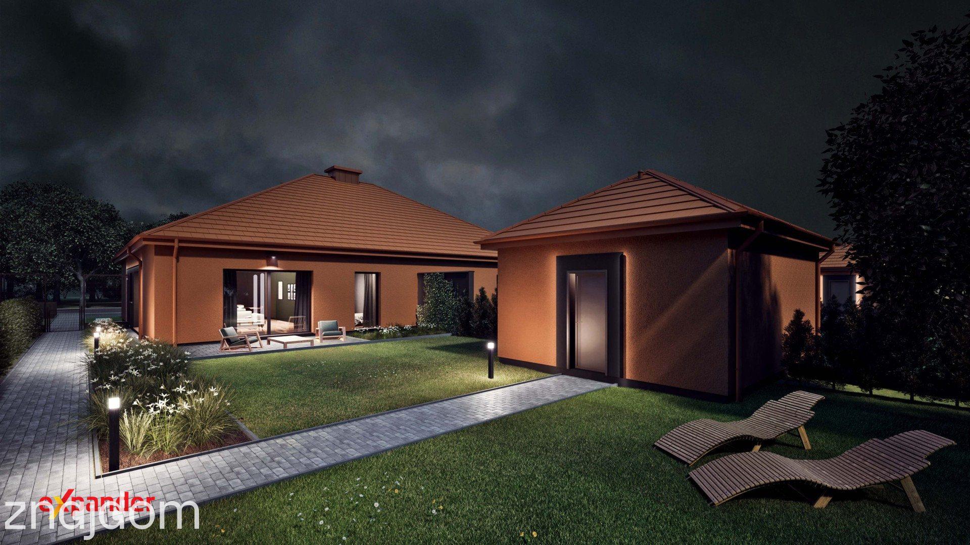 Dom parterowy 124 m² | Salon 46 m² | Działka 570 m² - zdjęcie 19