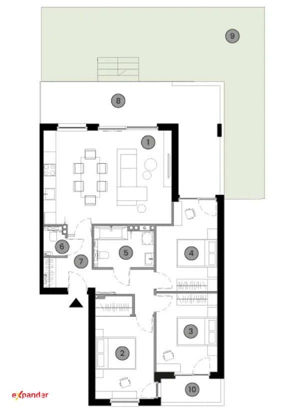 Wybierz dobrze: 84 m²+ aż 82 m² przestrzeni zewnętrznej | Sołtysowice - zdjęcie 24