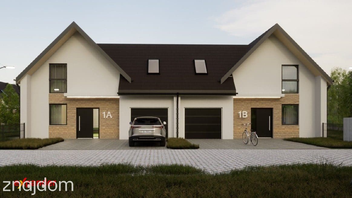 GARAŻ - 5 pokoj - master bedroom - duża działka - JAK WOLNOSTOJĄCY