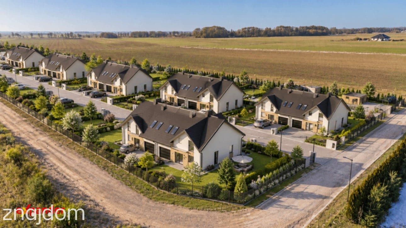GARAŻ - 5 pokoj - master bedroom - duża działka - JAK WOLNOSTOJĄCY
