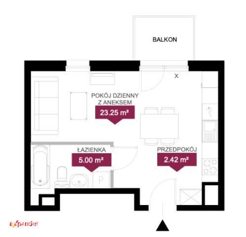 Funkcjonalny apartament z możliwoscią podziału.. 1 km od centrum - zdjęcie 18