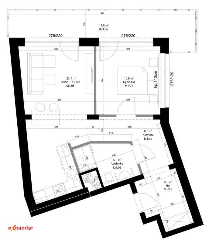 Apartament 2-pok. Gotowe do odbioru. Podwyższony standard - zdjęcie 15