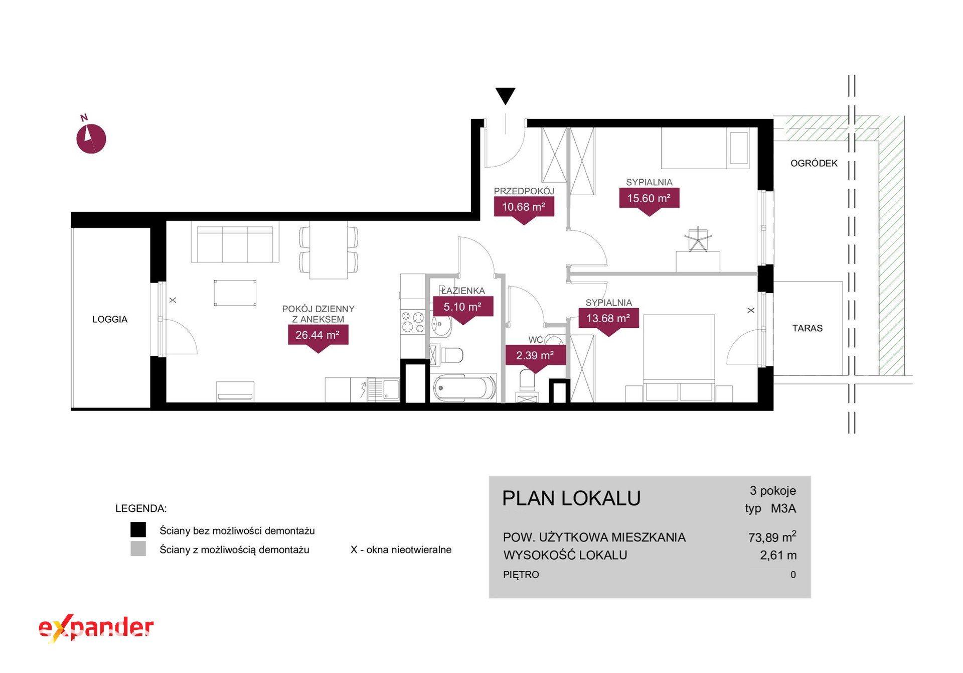 Promocja! 3 pokoje - Dwustronne - Ogródek! - zdjęcie 2