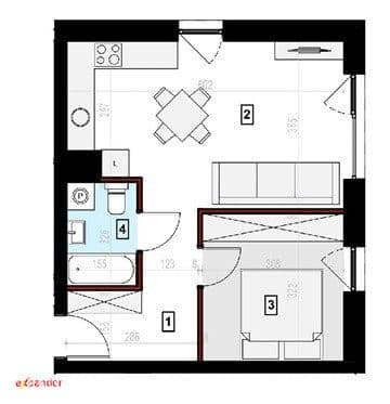 Apartament z prywatnym ogrodem 80m - zdjęcie 18