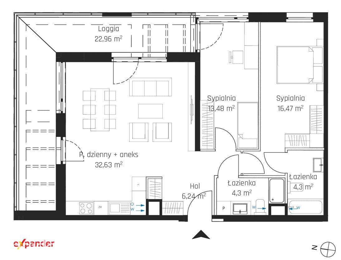 Nowoczesny apartament 3-pokojowy w prestiżowej lokalizacji nad Motławą - zdjęcie 5