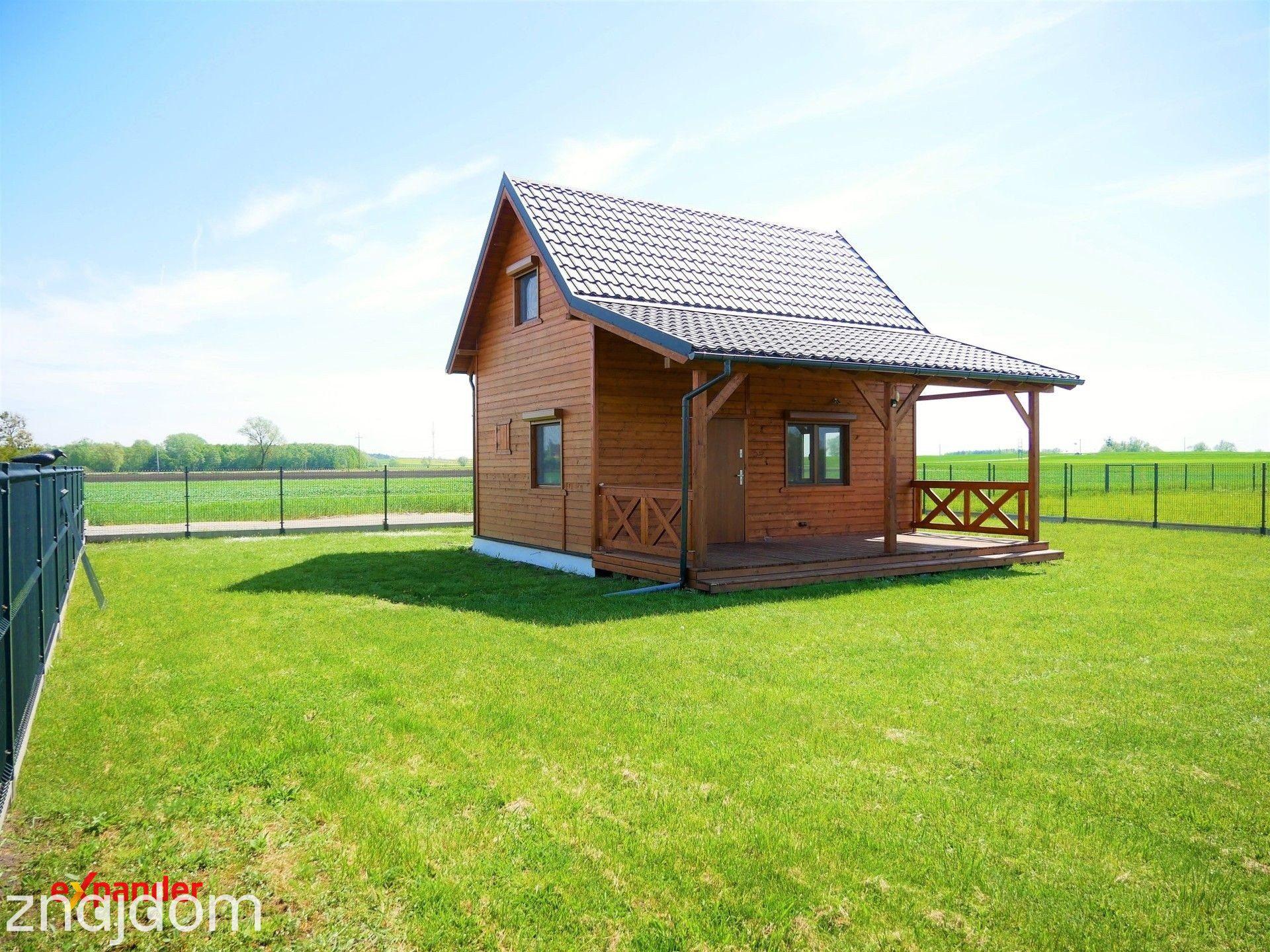 Domek całoroczny drewniany garaż działka 912m2 Powidz ZAMIANA - zdjęcie 5