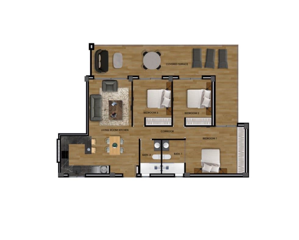 Apartamenty w Los Alcazares, od 265.000€ z widokiem na morze - zdjęcie 10