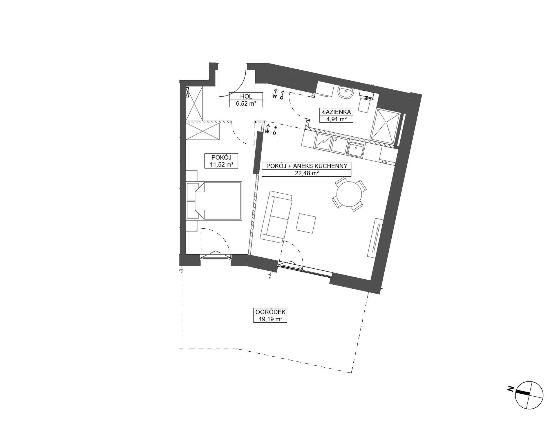 2 pokoje z ogródkiem 19 m² przy lesie. Odbiór III kw. 2027 - zdjęcie 11