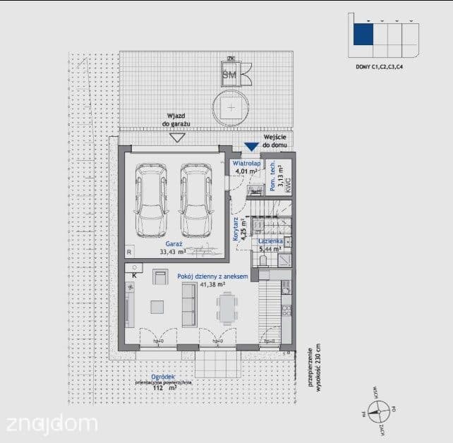 Gotowy dom z garażem dwustanowiskowym i ogrodem - zdjęcie 8