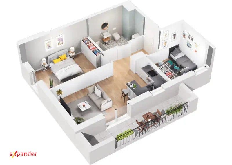 NOWE 3-pokojowe mieszkanie | 49,84 m²| BĘDZIN bez prowizji - zdjęcie 6