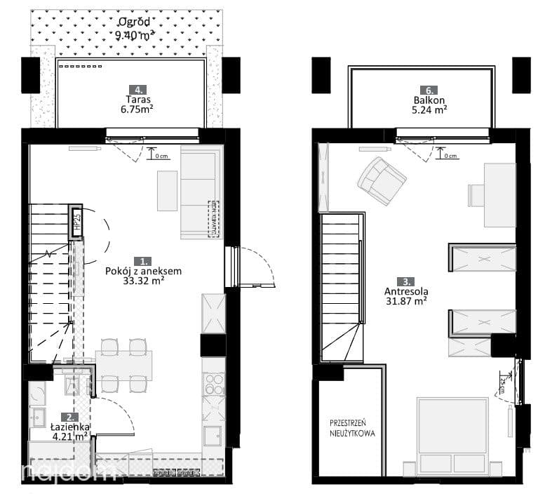 Apartament z antresolą i ogrodem | Basen, sauna, strefa rekreacji - zdjęcie 16