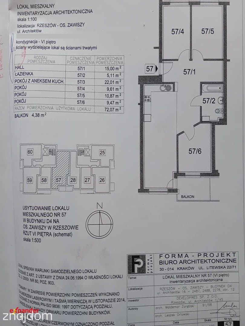 Zadbane i przytulne mieszkanie, 4 pokoje, 72m2, ul. Architektów - zdjęcie 10