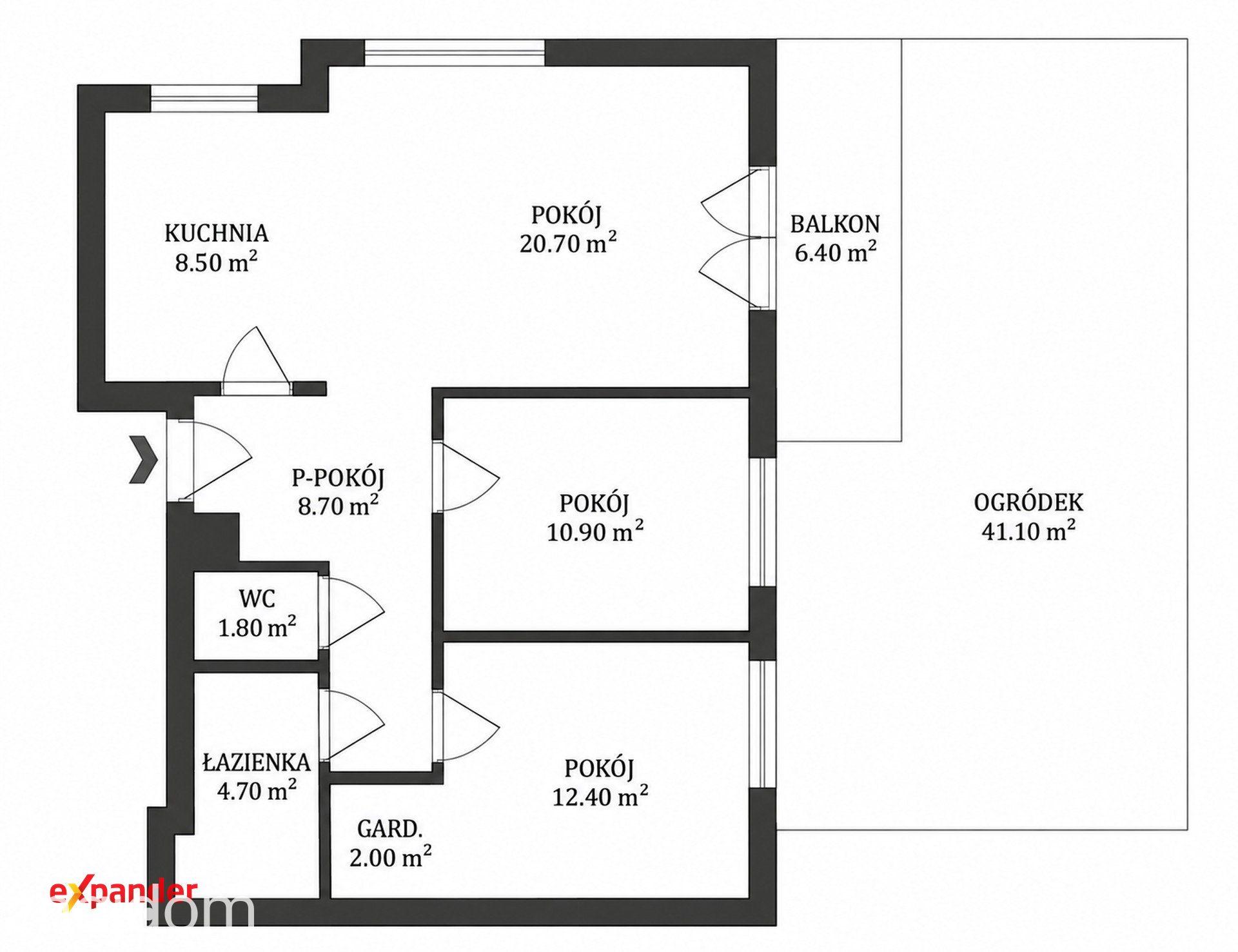 LUX - 3 pokoje + słoneczna kuchnia + taras + ogród - OGRODY HALLERA - zdjęcie 27