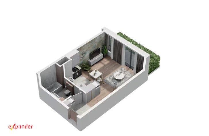 Kawalerka z balkonem | Jeżyce | Smart Home | - zdjęcie 10