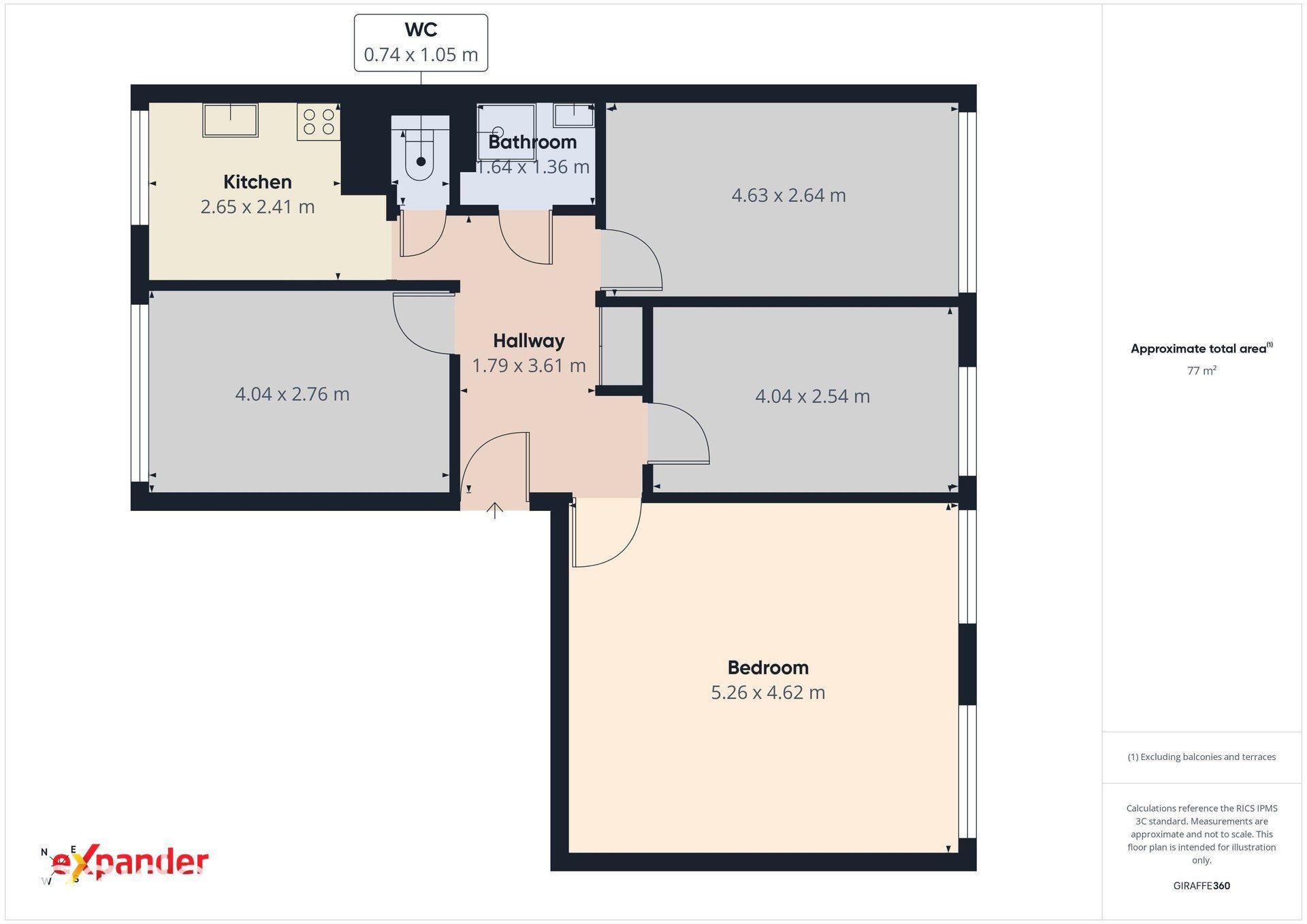 4 pokoje z potencjałem | 78 m² | Zielona Różanka - zdjęcie 17