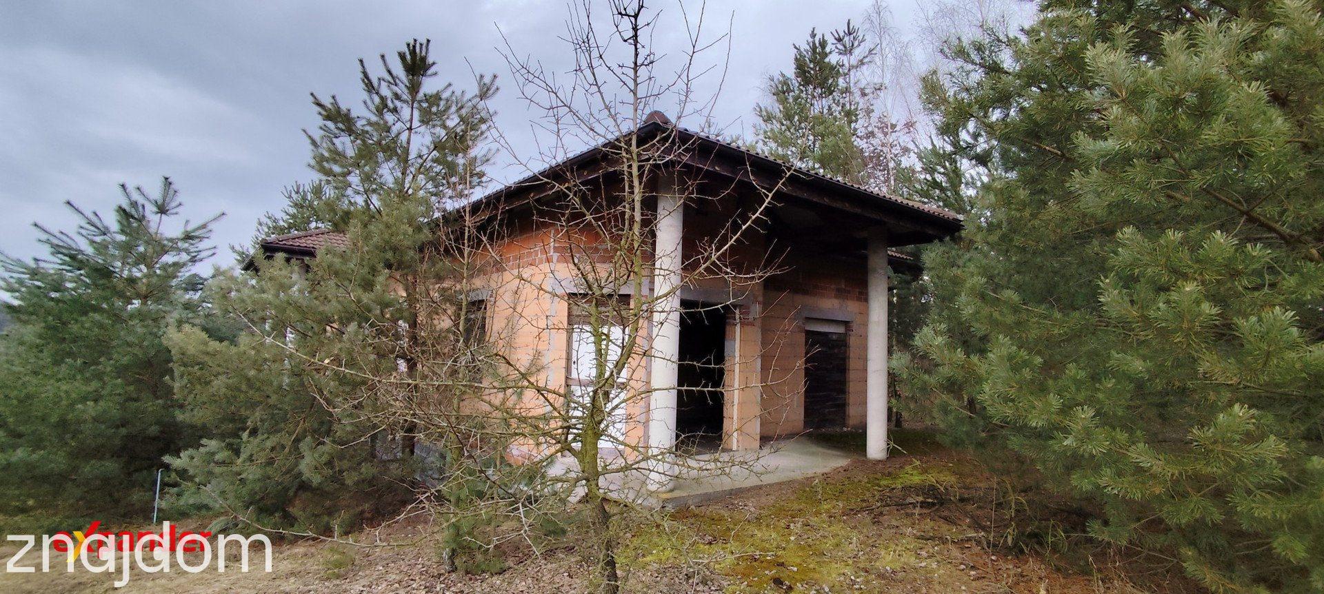 Dom willa do skończenia nad jeziorem Anastazewo duża działka spokojna okolica - zdjęcie 10