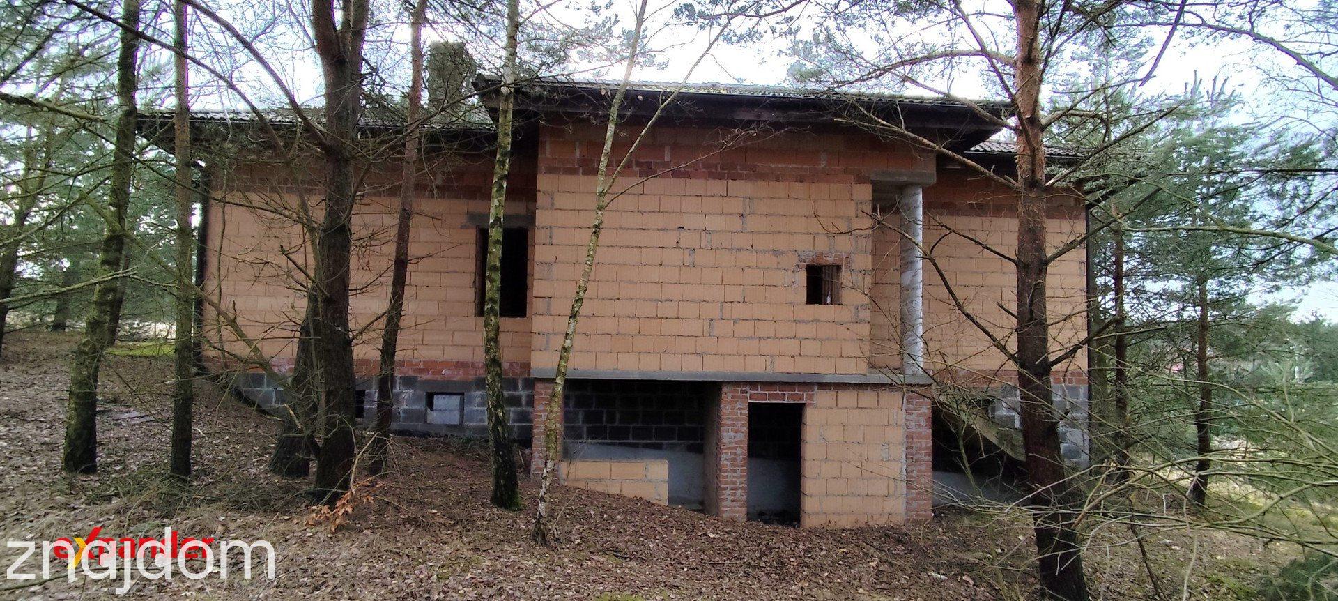 Dom willa do skończenia nad jeziorem Anastazewo duża działka spokojna okolica - zdjęcie 11