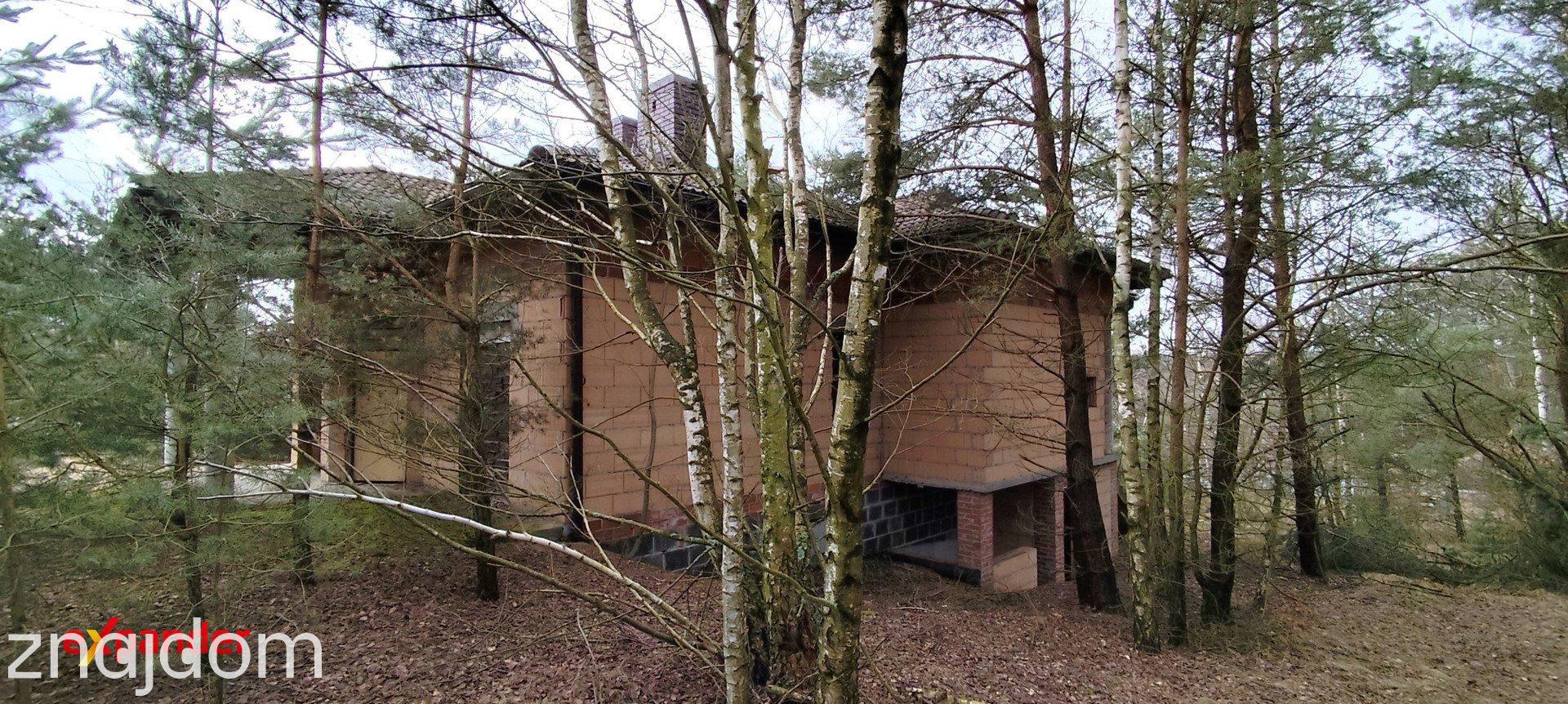 Dom willa do skończenia nad jeziorem Anastazewo duża działka spokojna okolica - zdjęcie 12