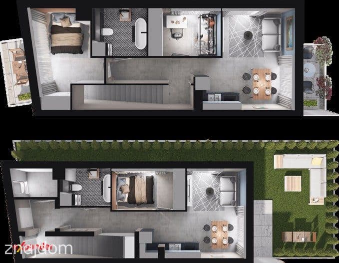 5 pokoi 93m2 | Ogród | Jagodno