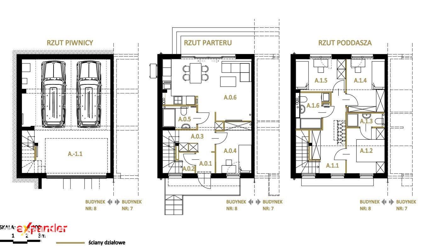 Nowa Huta bliźniak 87m2+48m2 garaż, ogród 2,4 ar -1/2h Kraków - zdjęcie 5