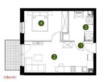Mieszkanie na Prądniku Białym 40m2 582 tys. - zdjęcie 5