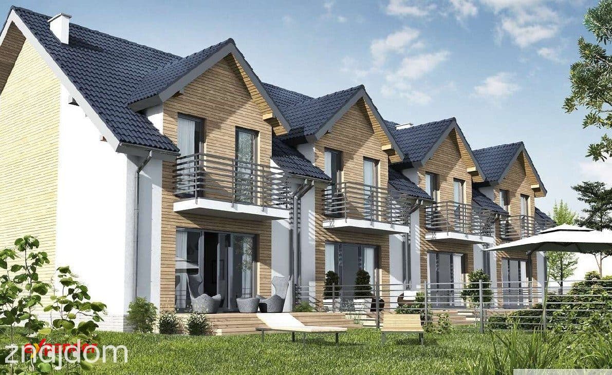 Dom szeregowy 120,48 m² z garażem i ogrodem | Miękinia - zdjęcie 2
