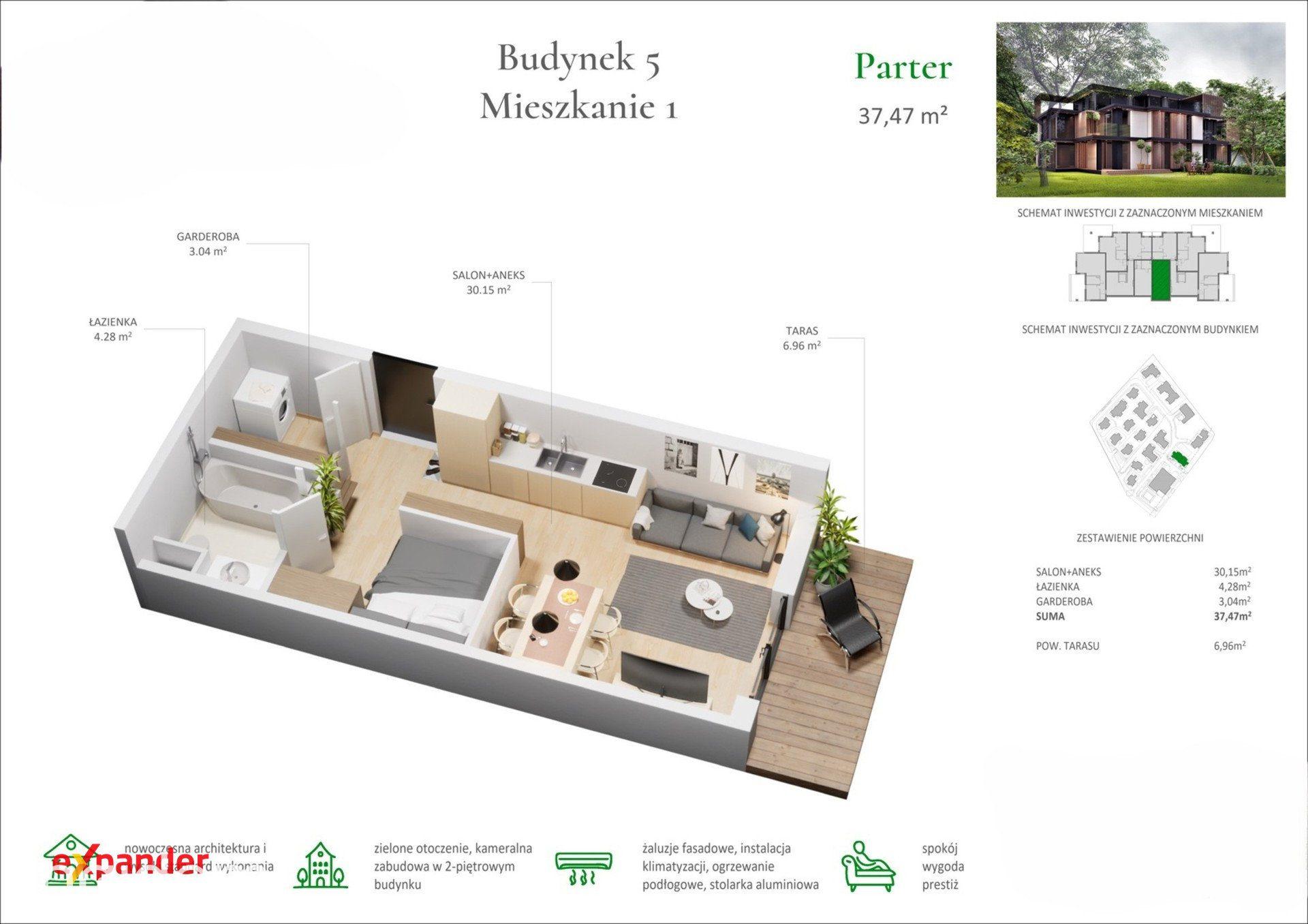Apartament 37,47 m2 Lubicz Dolny - zdjęcie 11
