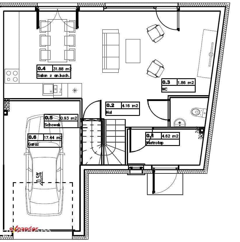 Skrajny dom 133m² dla rodziny | Możliwość personalizacji | Jagodno - zdjęcie 21