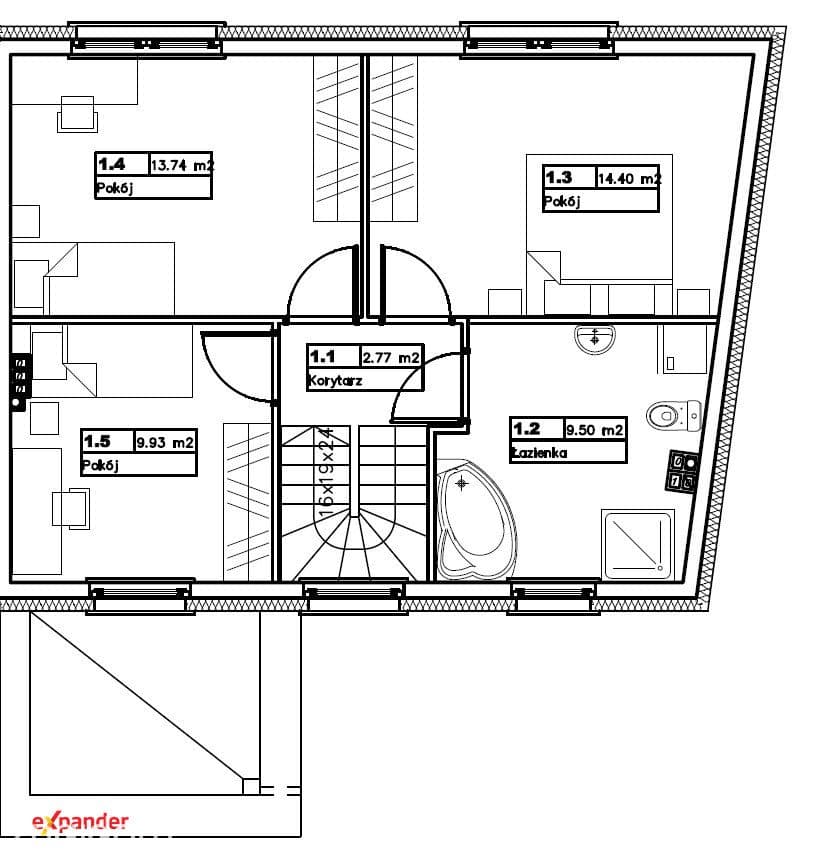 Skrajny dom 133m² dla rodziny | Możliwość personalizacji | Jagodno - zdjęcie 22