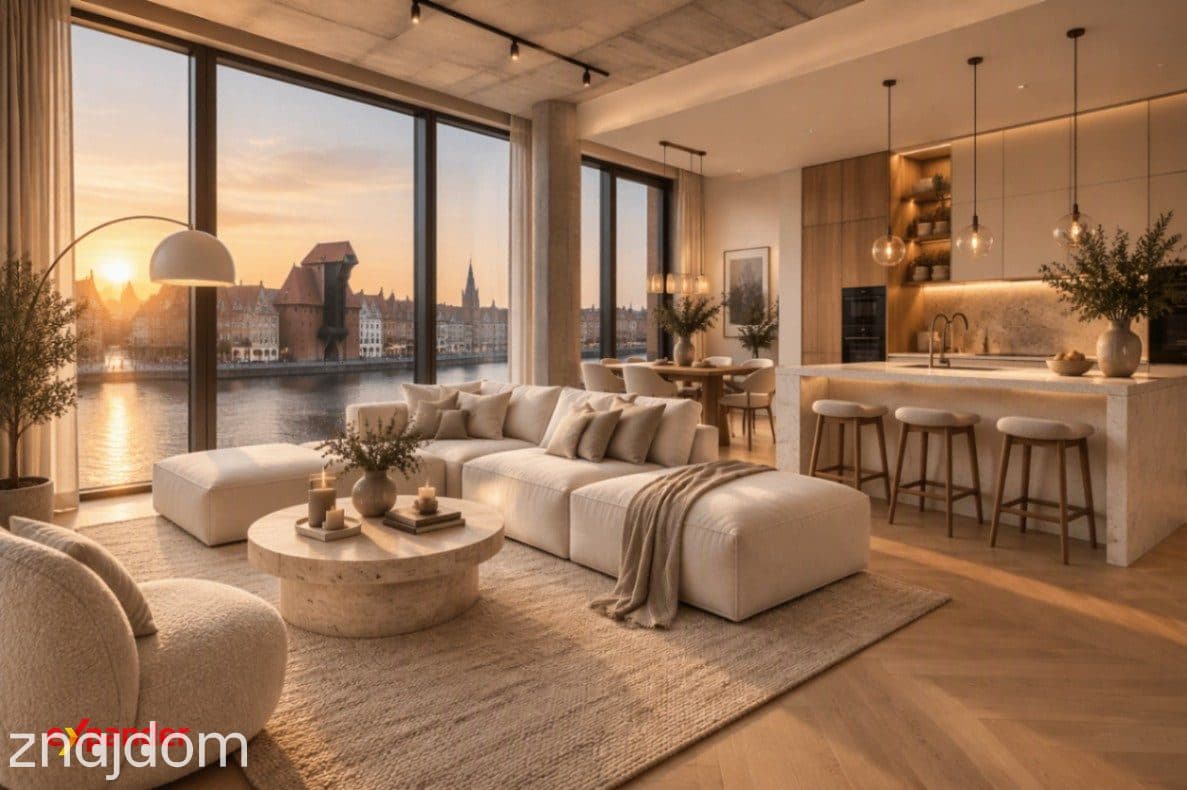 Apartament 45,05 m² nad Motławą | Balkon | Blisko Starego Miasta