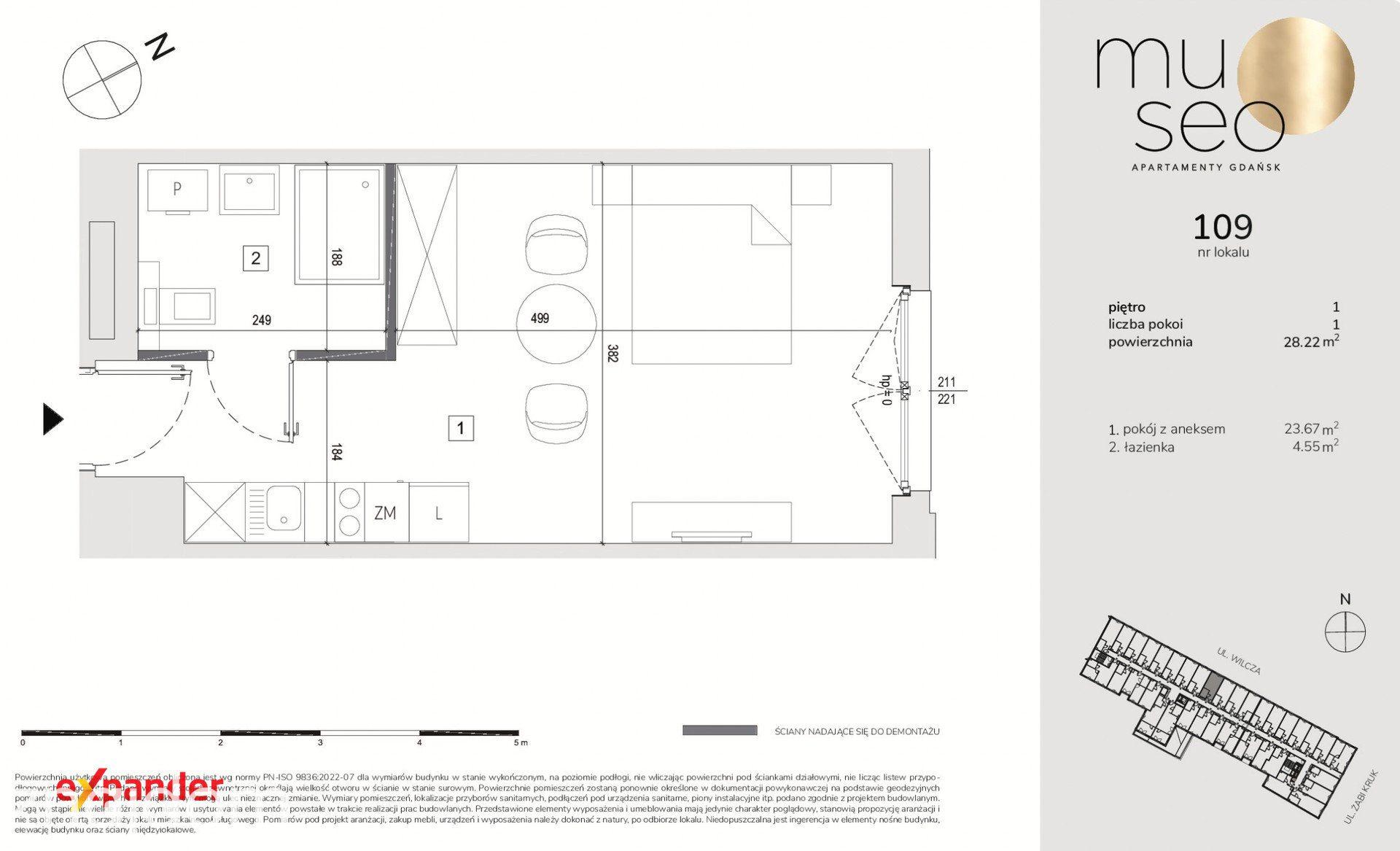 Apartament inwestycyjny w samym centrum, ul. Żabi Kruk, Gdańsk - zdjęcie 7