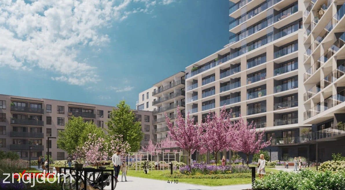 Nowe 2 pokoje / Nowoczesna inwestycja/Balkon 10mkw - zdjęcie 5