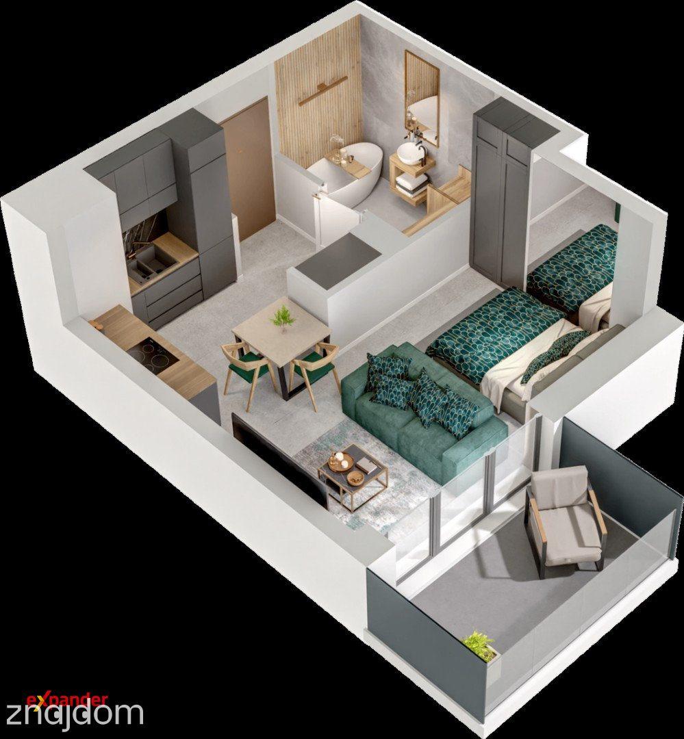 Nowa Kawalerka / Nowoczesna inwestycja/Balkon - zdjęcie 8