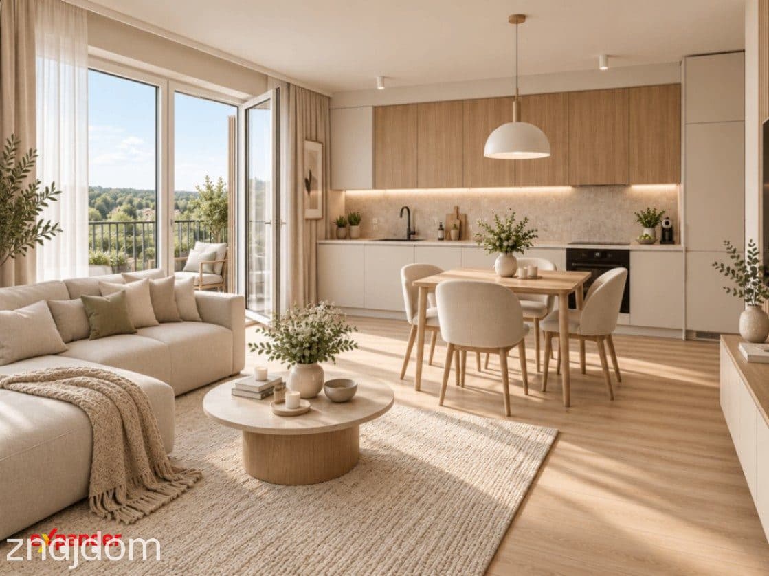 2-pokojowe mieszkanie z balkonem | 39,55 m² | Rumia