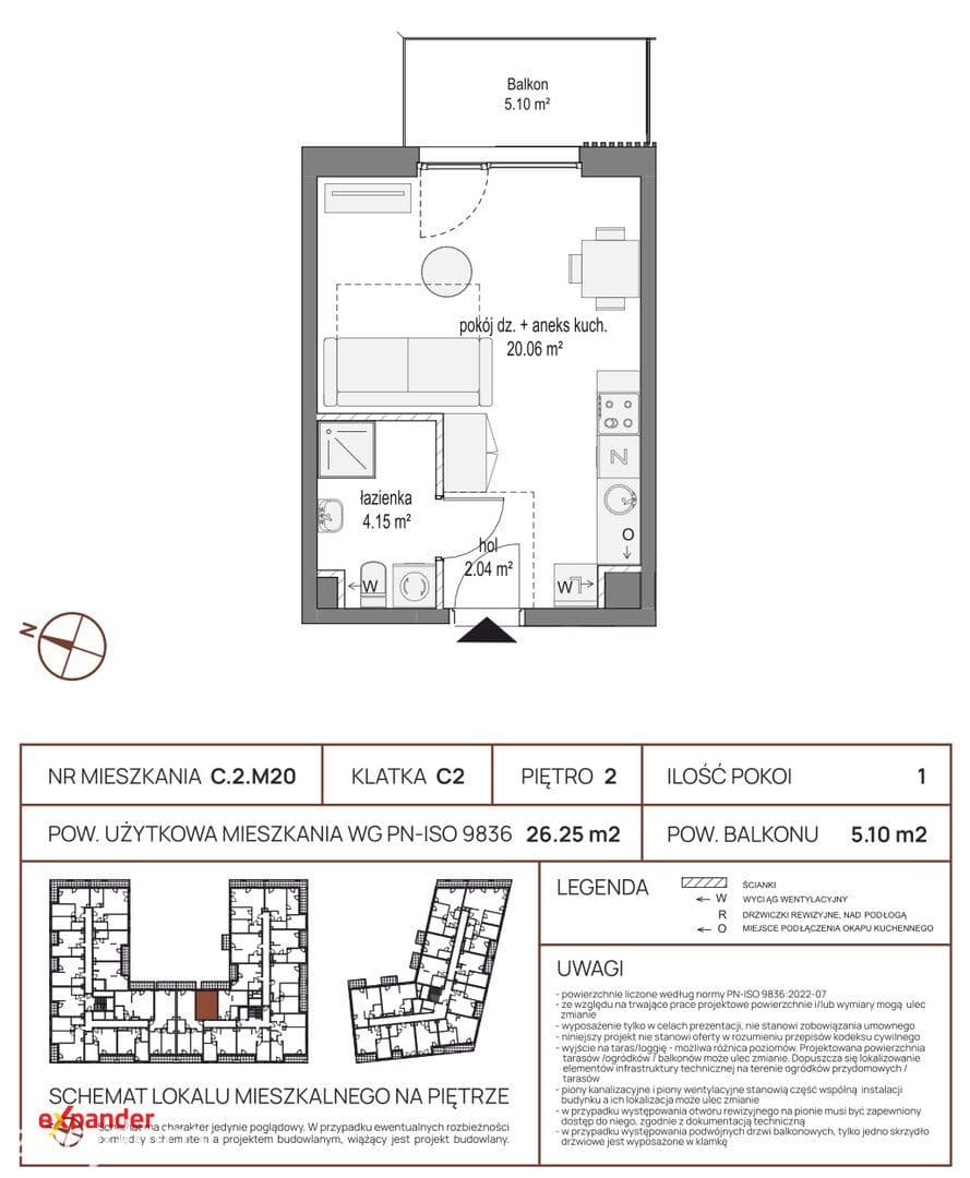 Mieszkanie 3 pokojowe | 55,21 m² | piętro 1 | Gdańsk ul. Stępkarska - zdjęcie 15