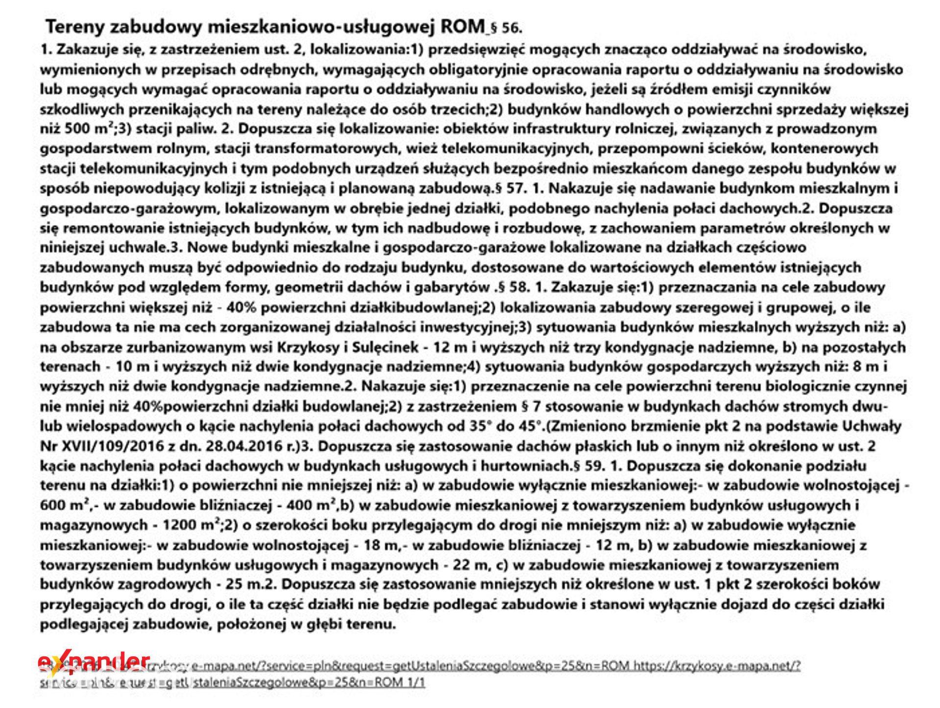 Działka z możliwością wybudowania się w malowniczych Garbach 754m2 WZ - zdjęcie 13