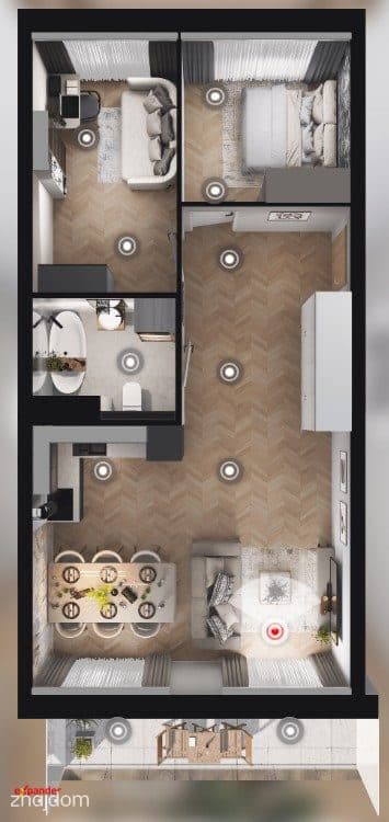 3 pokoje 68m2 Prądnik Biały 18 minut centrum Krakowa - zdjęcie 5