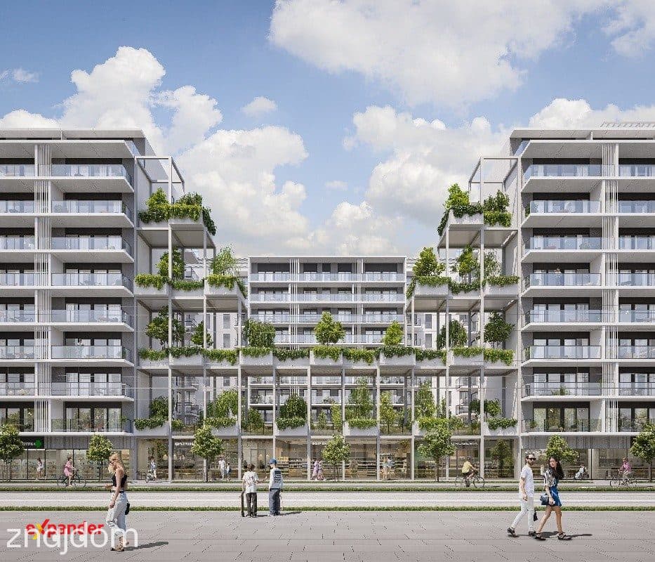 Centrum/2 pokoje/35,5m2/Balkon-Loggia