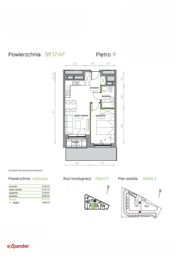 2 pokoje na 9 piętrze | Południe | Promocja - zdjęcie 12