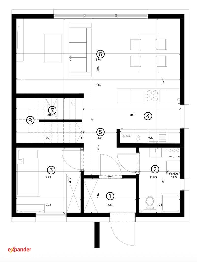 Dom z ogródkiem | 102,58 m² | ogródek | Rokicie | bez PCC i prowizji - zdjęcie 4