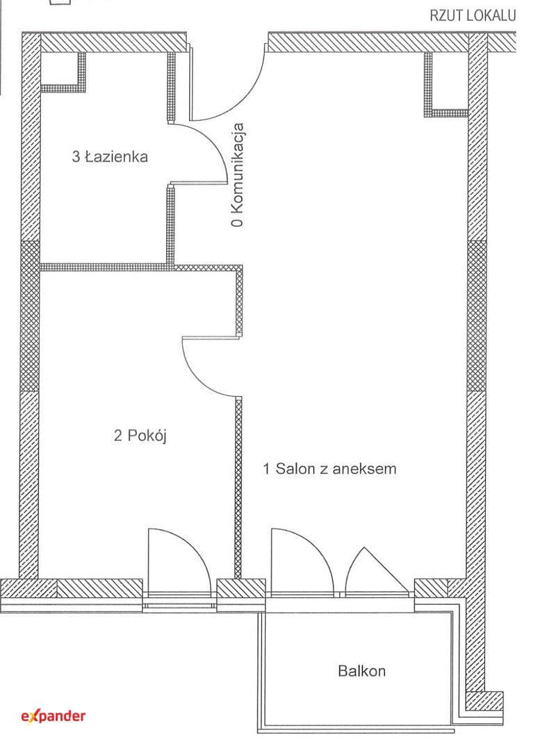 Nowe 2 pokoje w centrum z pięknym widokiem | 38,28 m² | Balkon | bez PCC i prowizji - zdjęcie 8